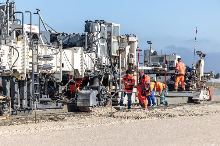 II etap budowy równoległej drogi kołowania w Porcie Lotniczym Rzeszów-Jasionka (fot. Port Lotniczy Rzeszów-Jasionka)5