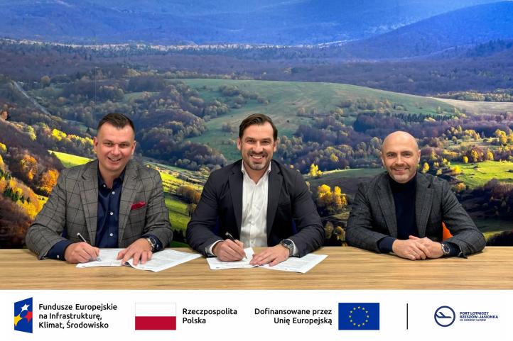 Lotnisko Rzeszów-Jasionka podpisało umowę na modernizację systemu kontroli bezpieczeństwa (fot. Port Lotniczy Rzeszów-Jasionka)