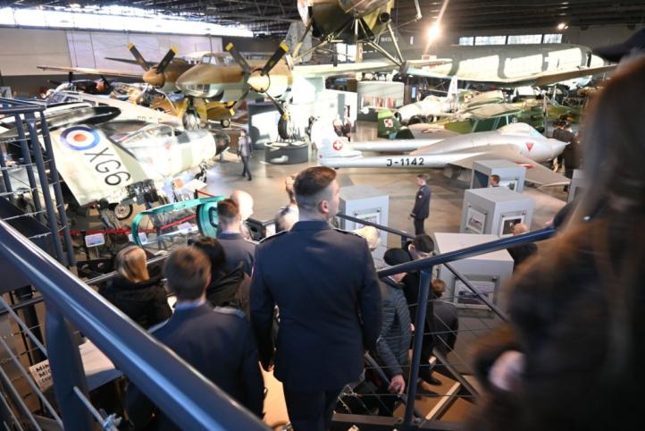 Relacja z wernisażu wystawy „100-lecie Szkoły Orląt”, fot. muzeumlotnictwa