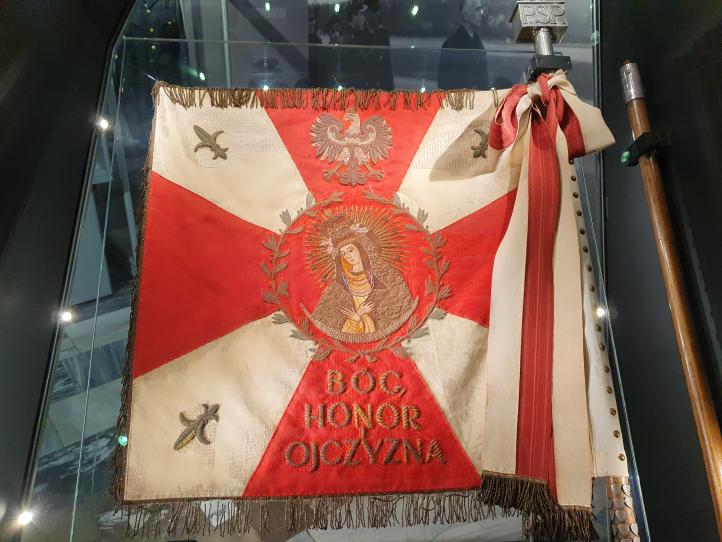 Sztandar Dywizjonu 318, fot. Józef Krzywonos