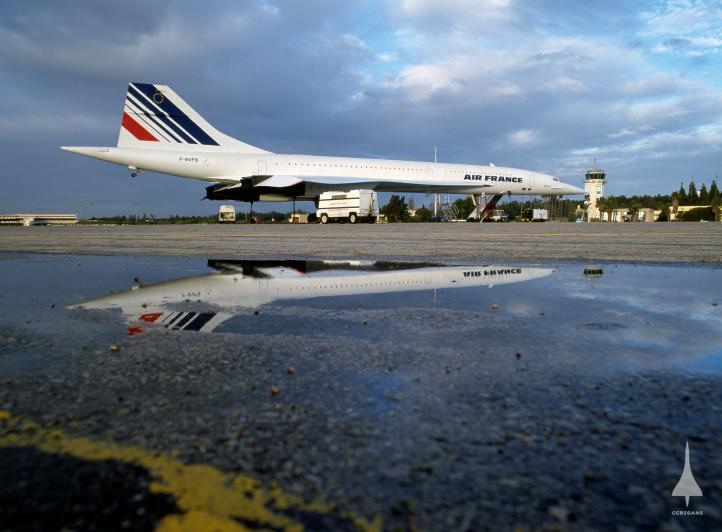 Concorde Air France na lotnisku w Casablance (fot. Air France)