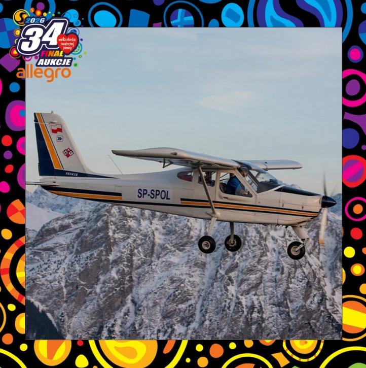 Lot nad Tatrami dla WOŚP 2026, fot. allegro