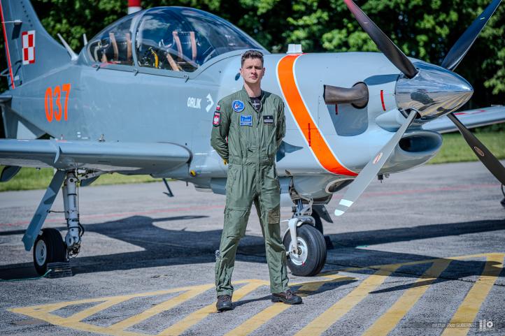Mjr Michał Jabłoński - Zespół Akrobacyjny Orlik, for. Aerobatic Team Orlik