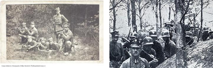 Powstańcy wielkopolscy (fot. arch. Muzeum Lotnictwa Polskiego)