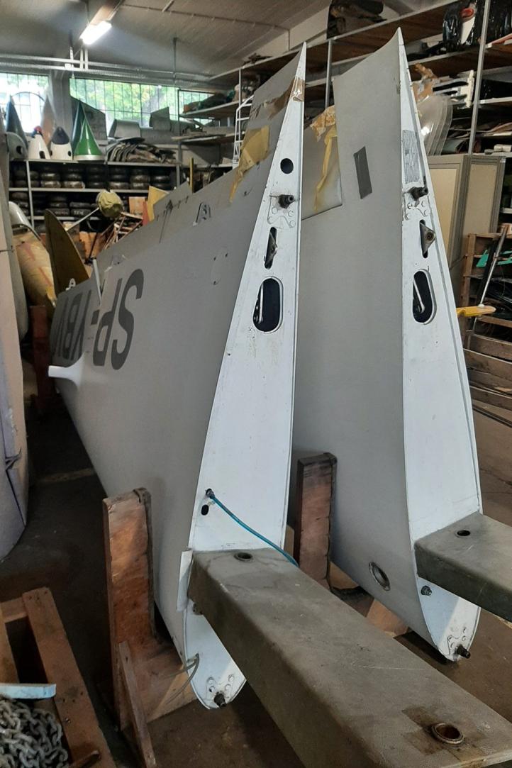 Skrzydła samolotu Acro Viper (fot. Muzeum Lotnictwa Polskiego)