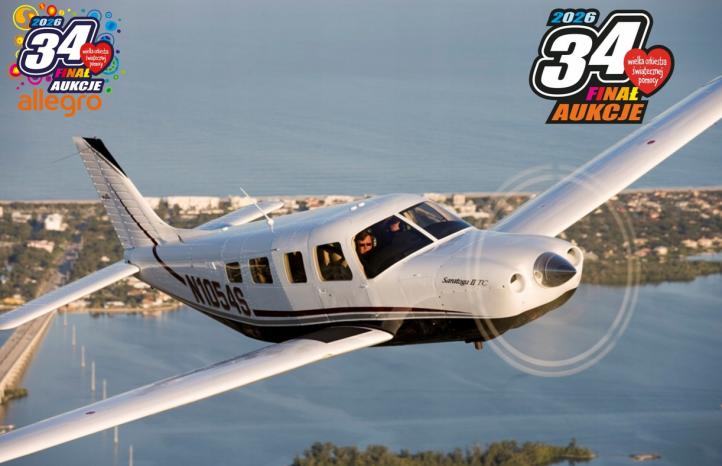 WOŚP 2026 - lot widokowy dla dwóch osób, fot. źródło_allegro