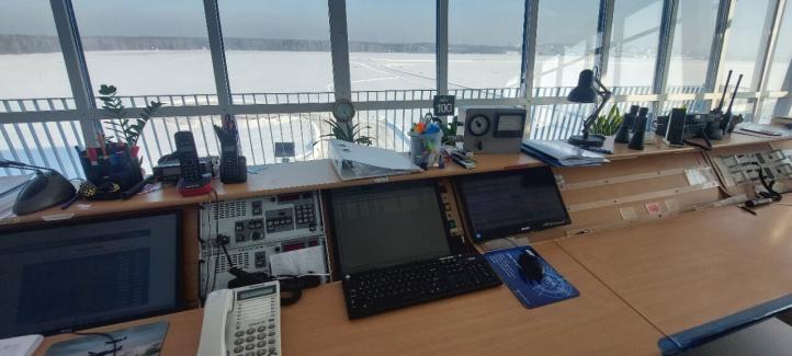 Wieża lotniska EPBC, fot. Marcin Ziółek