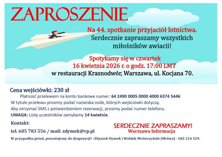 44 Spotkanie Przyjaciół Lotnictwa, źródło_FIS