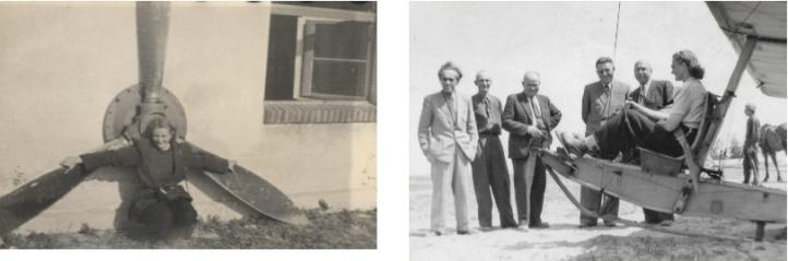 Kobiety w lotnictwie polskim (fot. Muzeum Lotnictwa Polskiego)