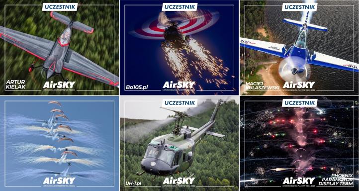 Pierwsze gwiazdy AirSKY 2026 (fot. Pokazy Lotnicze Air SKY, Facebook)