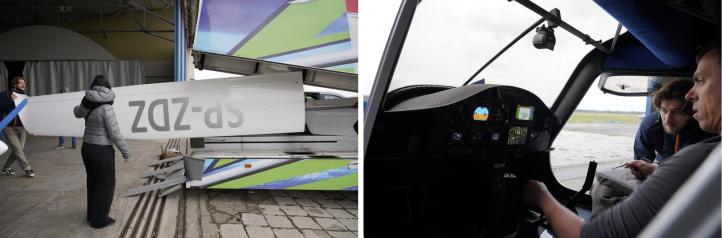 Pipistrel Velis Electro dostarczony przez SkyDream na lotnisko Katowice-Muchowiec dla ZDZ w Katowicach (fot. SkyDream)2