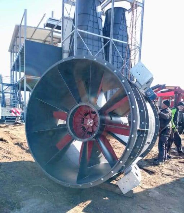 Prace przy budowie tunelu aerodynamicznego Maxfly Poznań-Komorniki (fot. Maxfly)