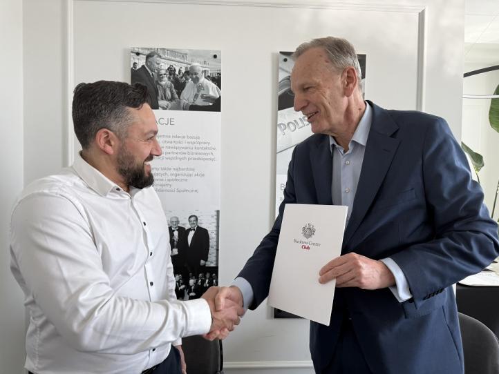 Samer Bou Habib i Jacek Goliszewski, Prezes BCC (fot. BCC)