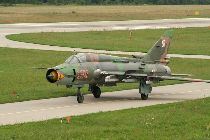 Su-22M4 numer boczny 3306 (fot. Robert Nowicki)