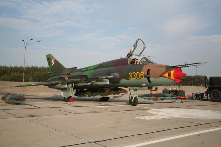 Su-22M4 numer boczny 3306 (fot. Robert Nowicki)2