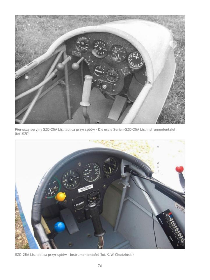 Szybowce treningowe SZD-16 Gil, SZD-15A Sroka i SZD-25A Lis (fot. Bydgoski Klub Seniorów Lotnictwa)5