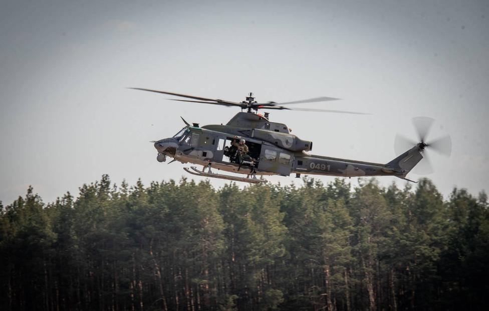 UH-1Y Venom Czeskich Sił Zbrojnych (fot. Dowództwo Operacyjne Rodzajów Sił Zbrojnych)