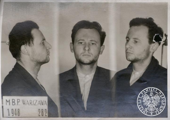 Władysław Śliwiński po aresztowaniu (fot. IPN)