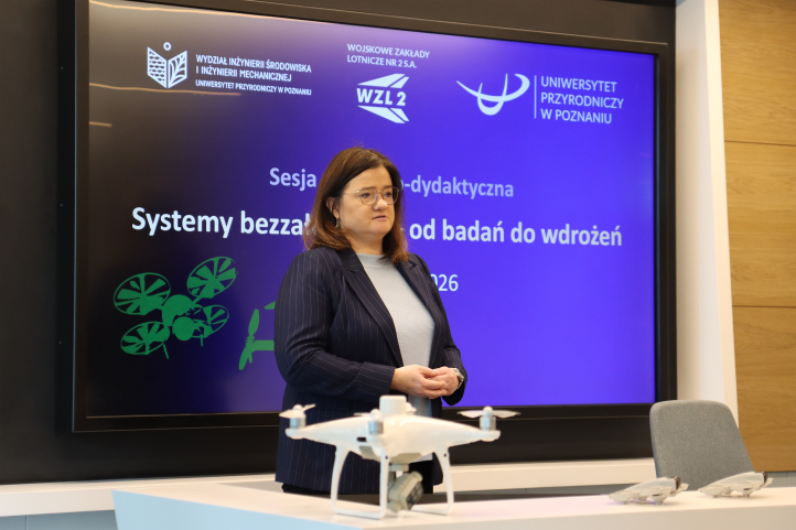 Współpraca UPP i WZL Nr 2 ws. technologii bezzałogowych (fot. Uniwersytet Przyrodniczy w Poznaniu)5