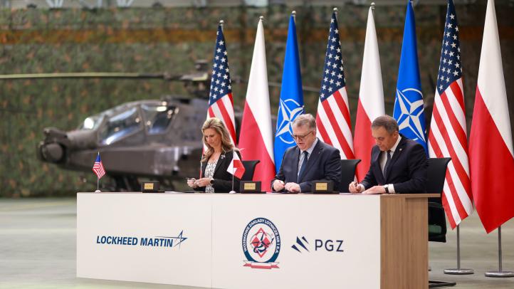 Zawarcie umów offsetowych pomiędzy WZL a Lockheed Martin (fot. Krzysztof Niedziela, MON)