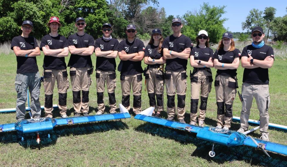 AKL Politechniki Poznańskiej na SAE Aero Design West 2026 w USA (fot. Politechnika Poznańska)2