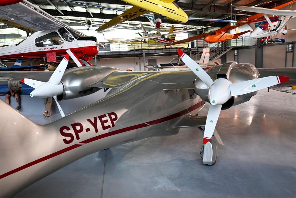 EM-11 'Orka' na wystawie w Muzeum Lotnictwa Polskiego (fot. Muzeum Lotnictwa Polskiego)