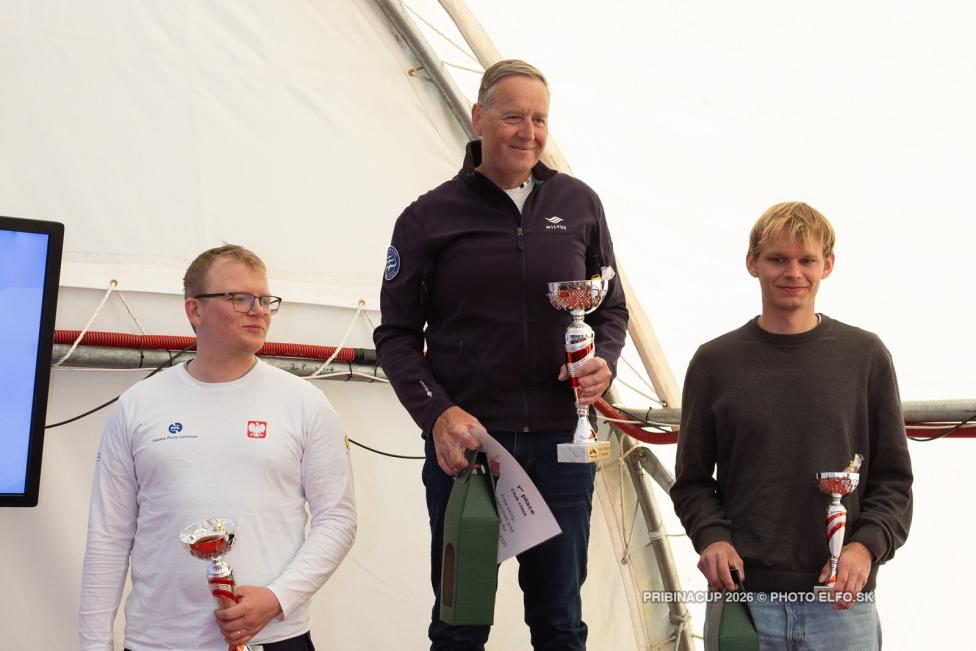 Podium Pribina Cup 2026 w klasie Club (fot. PHOTO ELFO.SK)