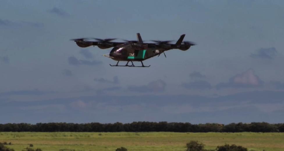 eVTOL firmy Eve (fot. Eve Air Mobility)