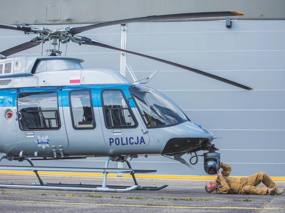 Bell 407GXi należący do Policji (fot. Jacek Herok)