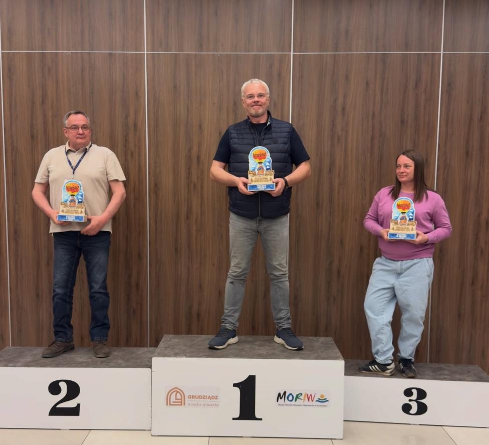 Grudziądzkie Zawody Balonowe - podium Fiesty (fot. Grudziądzki Klub Balonowy)