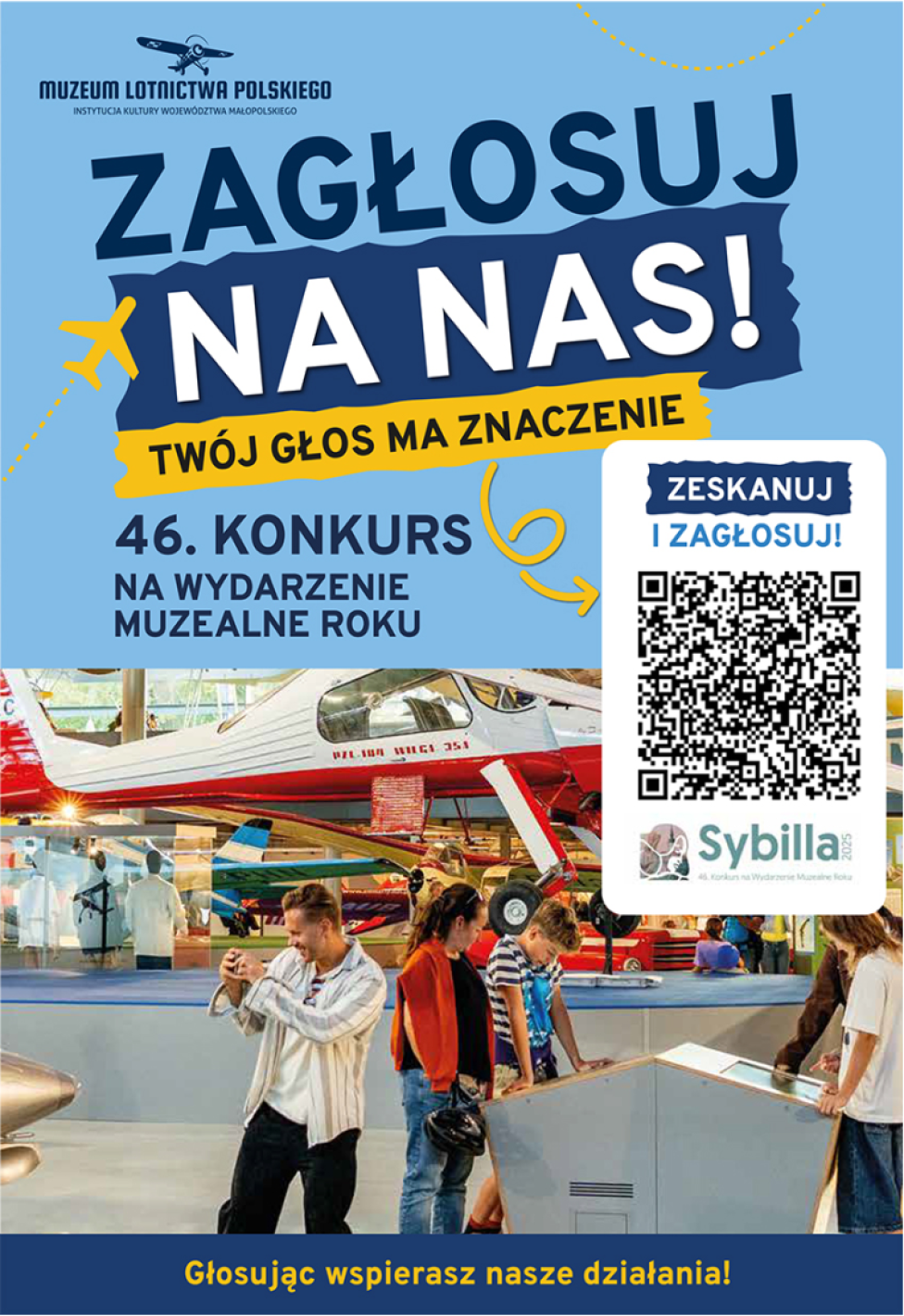 Krakowskie muzeum walczy o 'muzealnego Oscara' (fot. Muzeum Lotnictwa Polskiego)