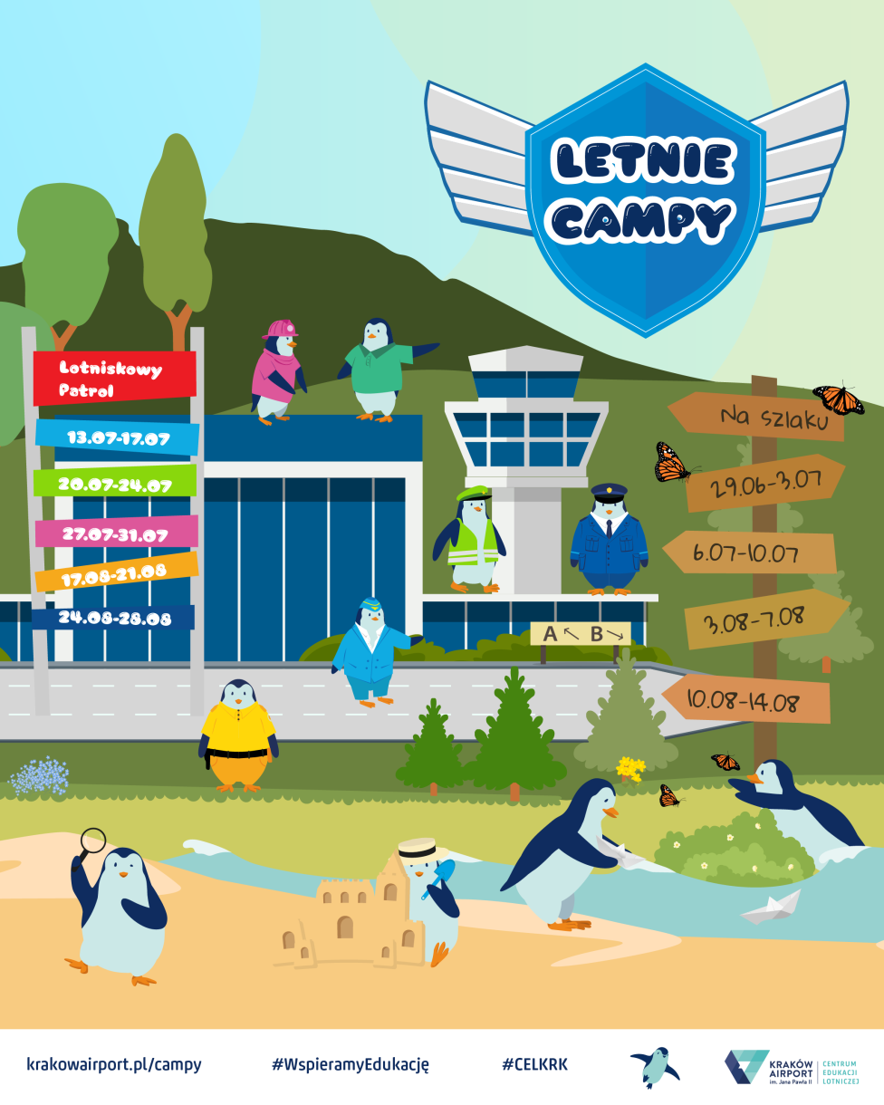 Letnie Campy w Centrum Edukacji Lotniczej Kraków Airport (fot. Kraków Airport)3