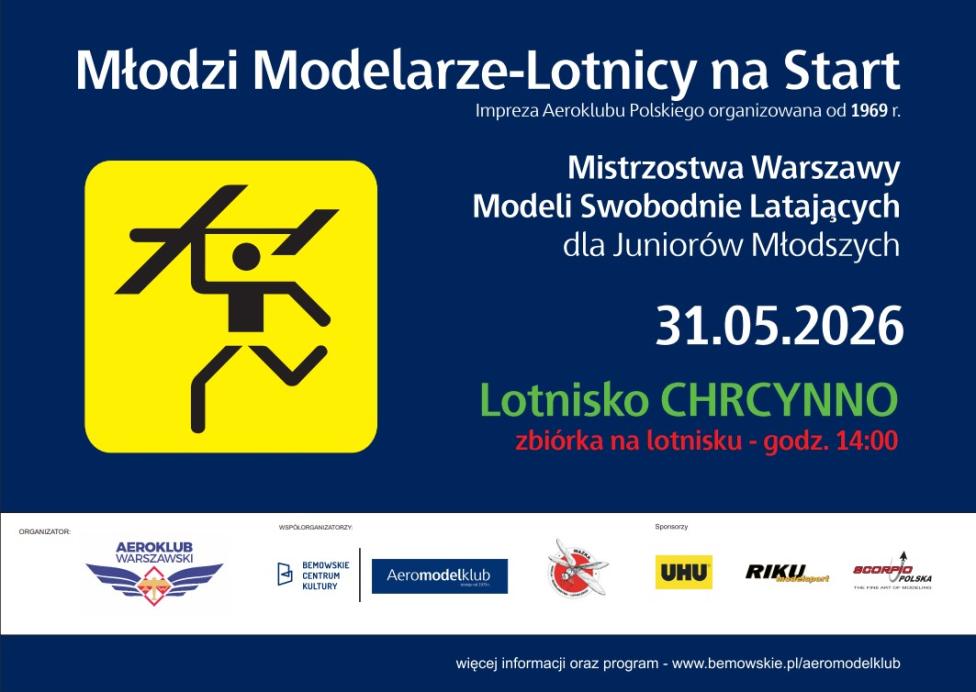 Młodzi Modelarze-Lotnicy na Start 2026 (fot. bemowskie.pl)