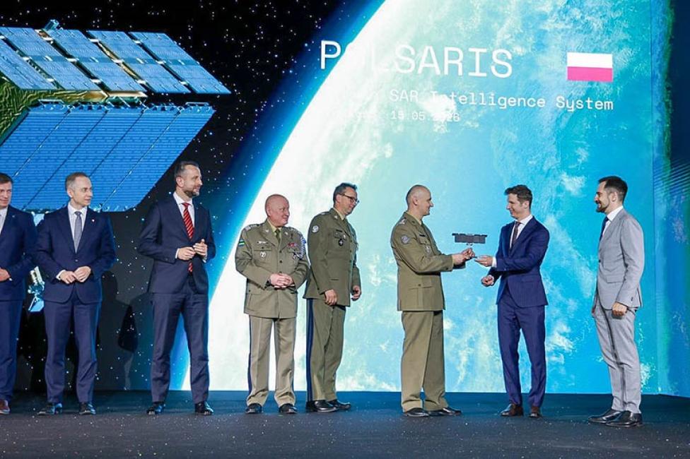 Uroczyste przekazaniu Siłom Zbrojnym RP systemu MikroSAR (fot. ICEYE)