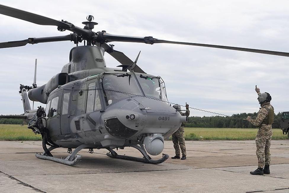 Czeski śmigłowiec UH-1 Venom (fot. Jakub Borowski)2
