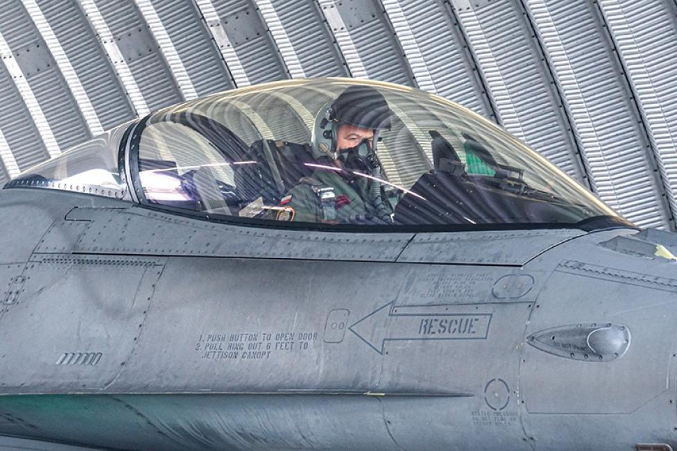 F-16 Polskich Sił Powietrznych, fot. Polska Zbrojna
