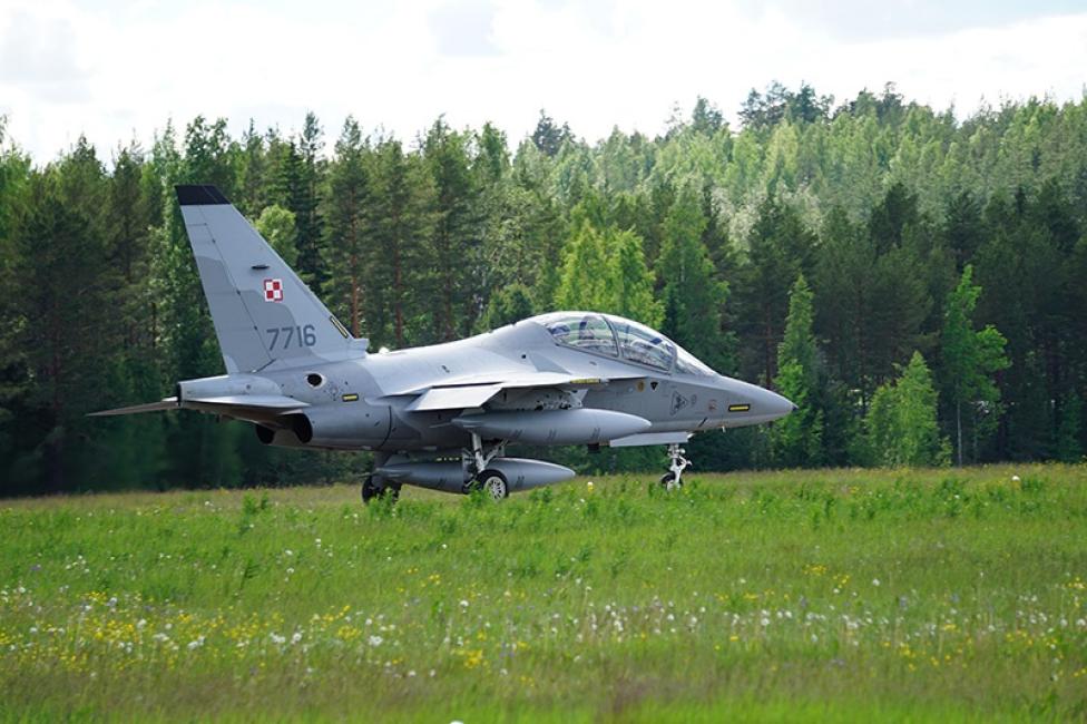 M-346 Bielik w Finlandii, fot. źródło Polska Zbrojna