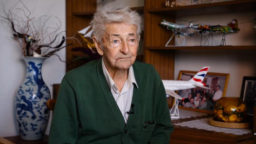 Major pilot Bogusław Szymanek (fot. Muzeum Sił Powietrznych)