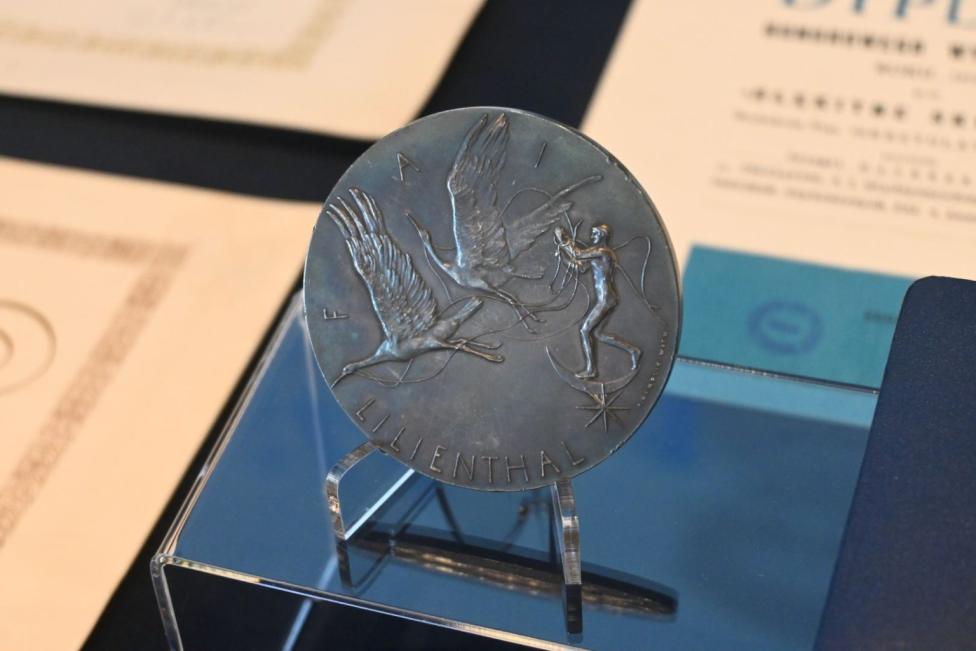 Medal Lilienthala (fot. Muzeum Lotnictwa Polskiego)