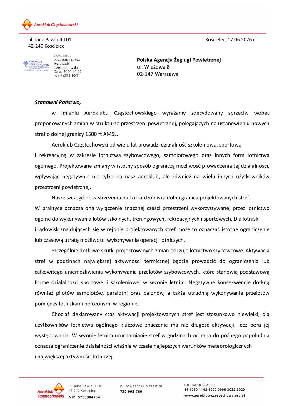 PAZP-STANOWISKO-Aeroklub-Czestochowski