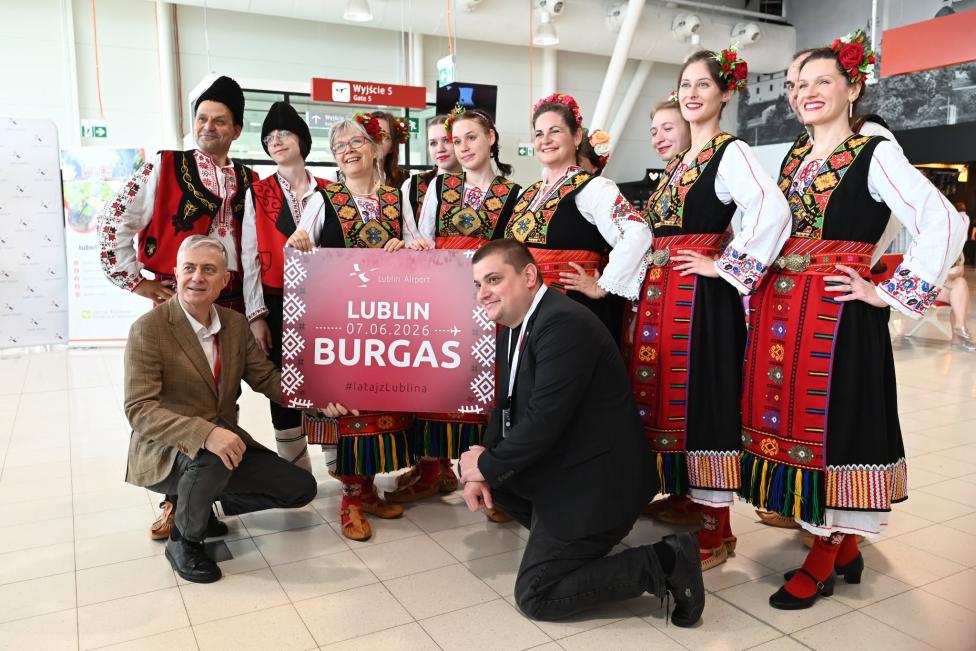 Połączenie z Burgas w Bułgarii wystartowało w Porcie Lotniczym Lublin (fot. Port Lotniczy Lublin)