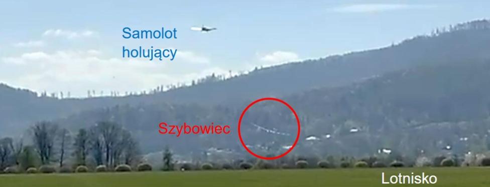 Wypadek szybowca na EPBA, fot. źródło PKBWL