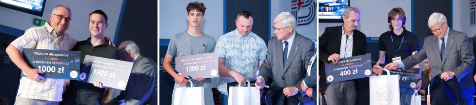 Zwycięzcy konkursu lotniczego AeroSkills (fot. BCU w Krośnie)
