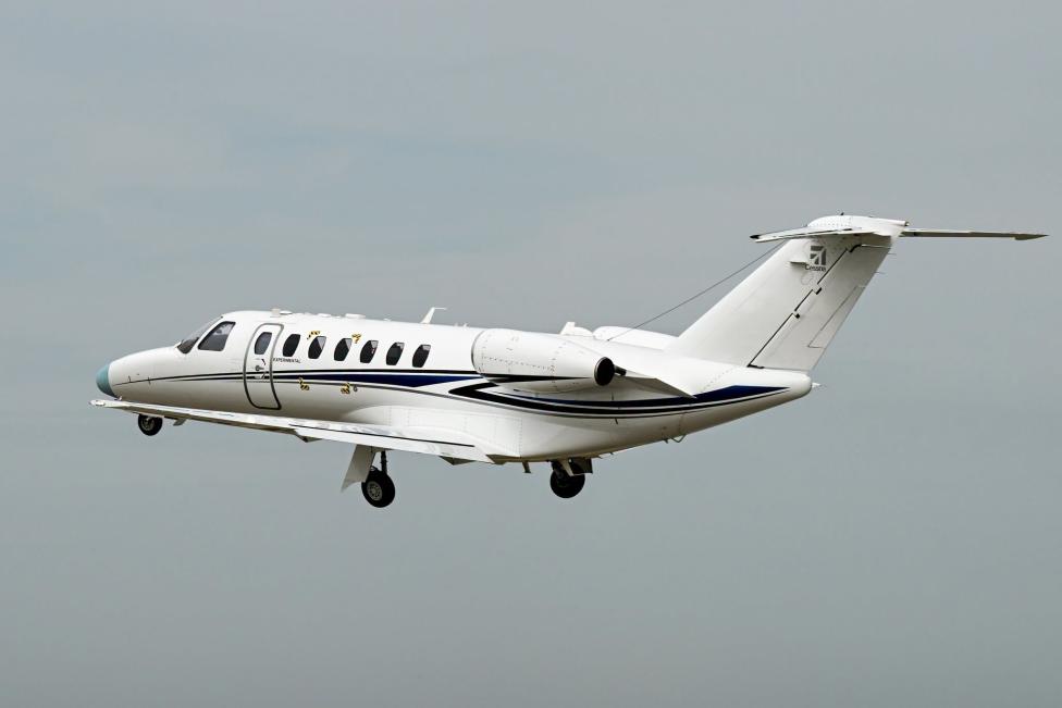 Cessna Citation CJ3 Gen3 w locie (fot. Textron Aviation)