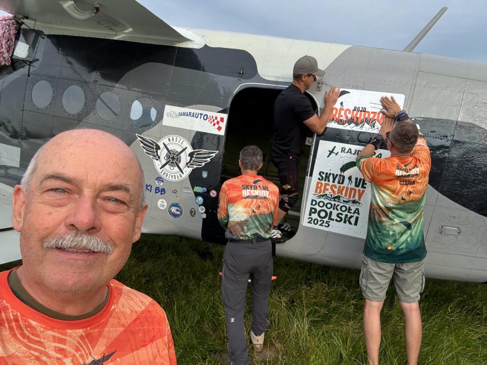 Leszek Mańkowski podczas Rajdu Beskidzkiego 2026 (fot. Leszek Mańkowski)