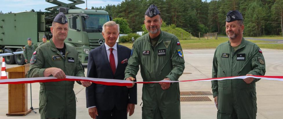 Nowa infrastruktura na terenie 12 Bazy Bezzałogowych Statków Powietrznych w Mirosławcu (fot. Ministerstwo Obrony Narodowej)2