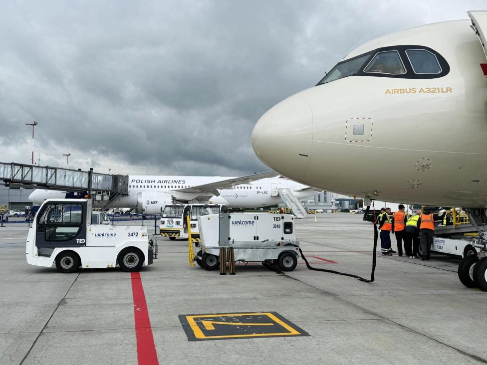 Obsługa realizowana przez WELCOME Airport Services, fot WAS