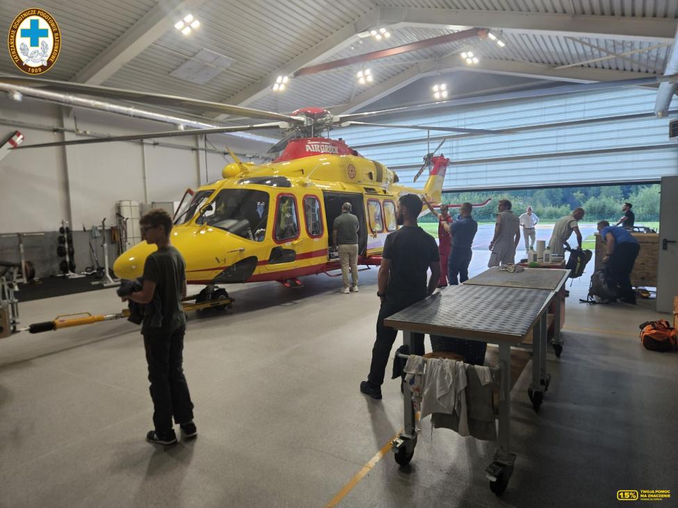 Testy śmigłowca AW139 w Tatrach (fot. TOPR)2