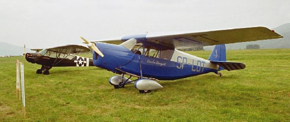 Replika RWD-5R 'Stanisław Skarżyński' (fot. mazuryairshow.pl)