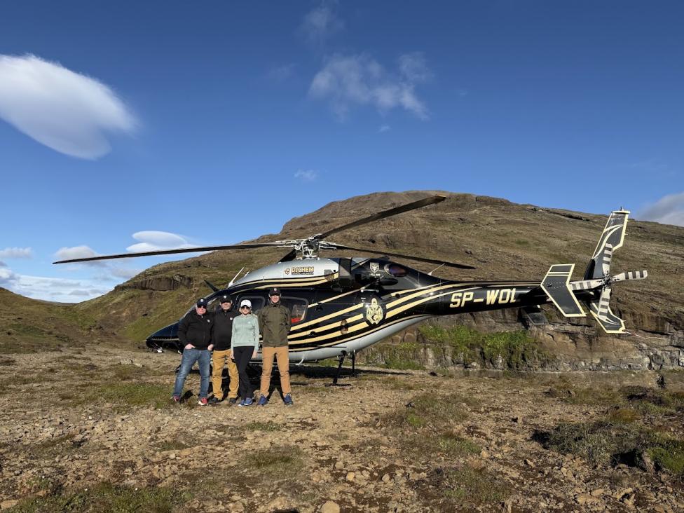 Przebazowanie śmigłowca Bell 429 SP_WOL, fot. źródło Bogdan Domagała